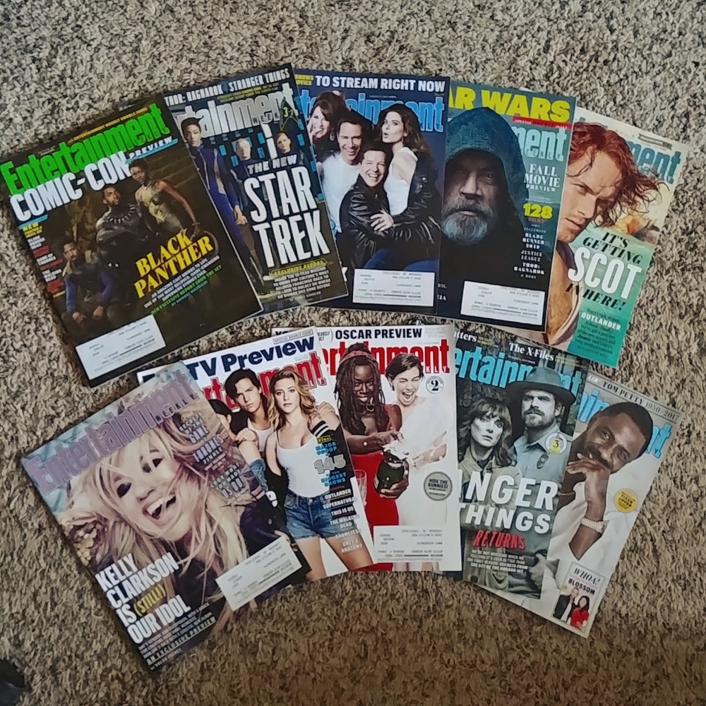 BOGO FREE Entertainment Weekly magazine lot